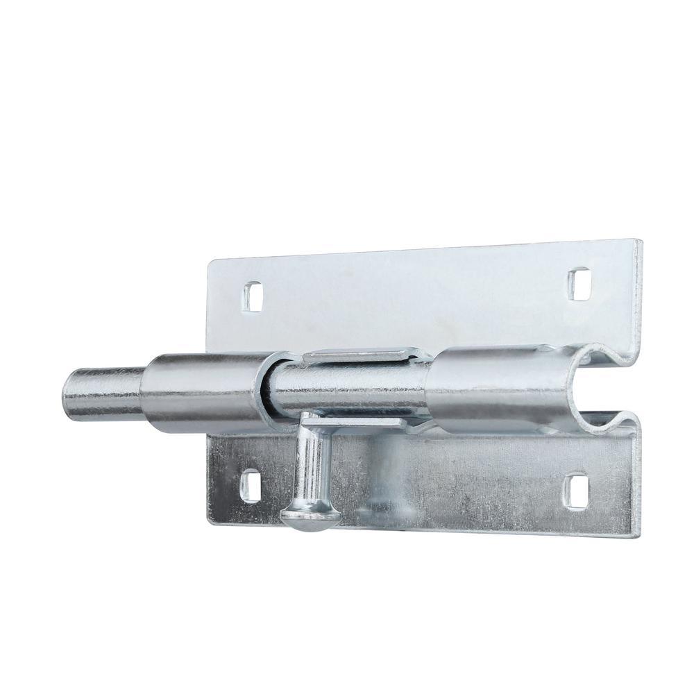 8 in. Zinc-Plated Heavy Duty Barrel Surface Bolt - Super Arbor