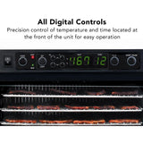 Sedona Express 11-Tray Black Stainless Steel Food Dehydrator with Built-In Timer