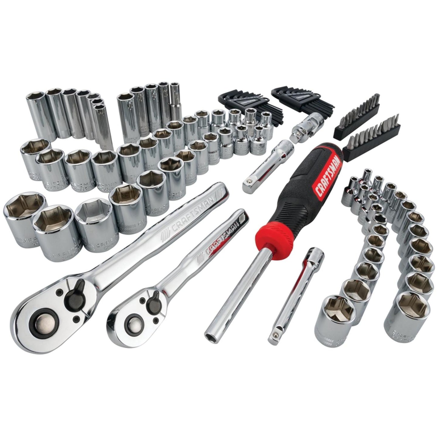 Craftsman 104 pc Mechanic's Tool Set - SAE 6 and 12 Point