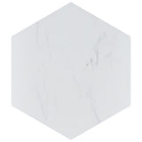 Merola Tile Eterno Carrara Hex 8-5/8 in. x 9-7/8 in. Porcelain Floor and Wall Tile (11.56 sq. ft. / case)