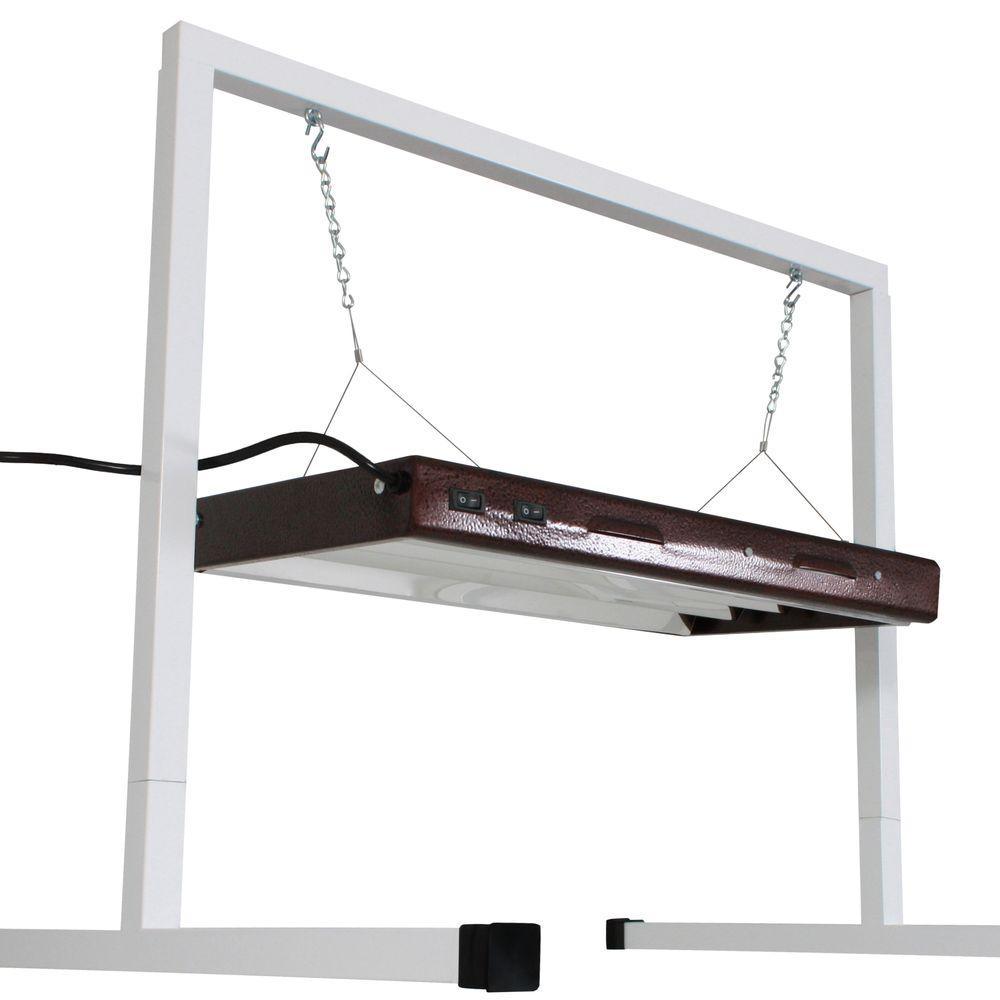 T5 2 ft. 4 Lamp Fluorescent Grow Light System with Light Stand - Super Arbor