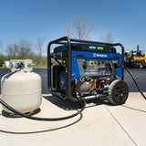 Westinghouse WGen7500DF Dual Fuel Portable Generator - 7500 Rated Watts & 9500 Peak Watts - Gas or Propane Powered - CARB Compliant