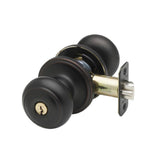 Colonial Black Entry Door Knob - Super Arbor