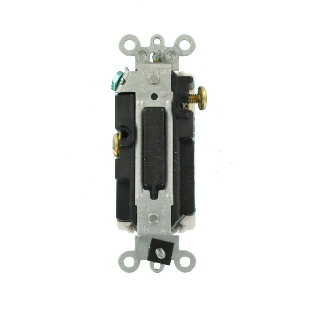 Decora Plus 20 Amp Switch, White - Super Arbor
