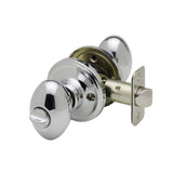Egg Black Privacy Bed/Bath Door Knob - Super Arbor