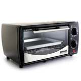 700-Watt 4-Slice White Toaster Oven Broiler