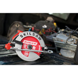 7-1/4 in. 15 Amp Corded Electric Magnesium Side Winder Circular Saw with Brake with 24-Tooth Diablo Carbide Blade - Super Arbor