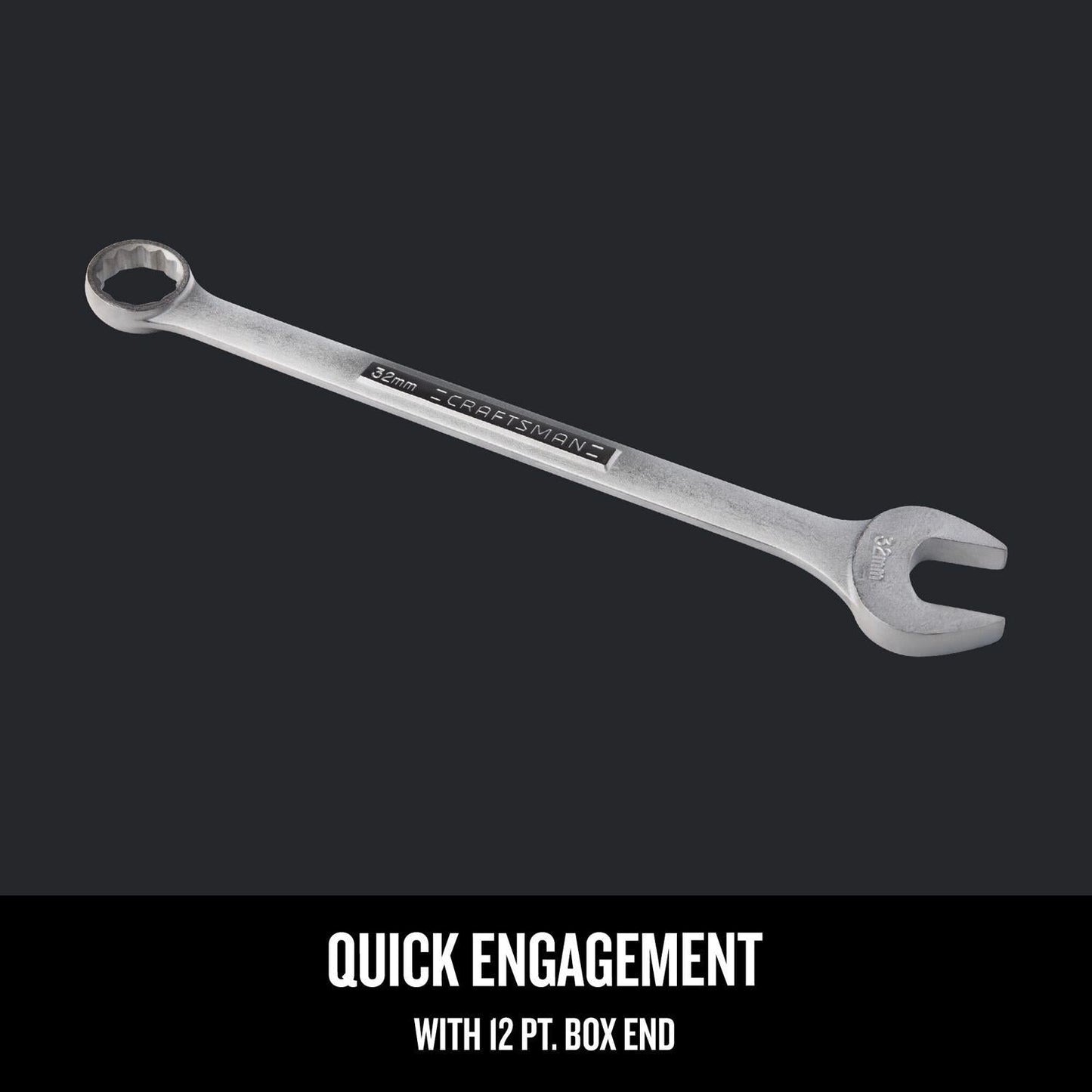 Craftsman 32mm Metric Combination Wrench - 12 Point, 16.8 in. Length