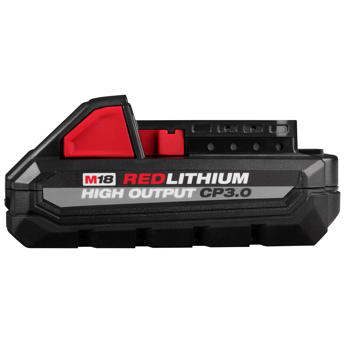 Milwaukee M18 REDLITHIUM HIGH OUTPUT CP3.0 18-Volt Battery Pack — 3.0Ah, 4-Pack