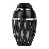 TikiTunes Black Bluetooth Speakers with LED Atmospheric Lighting Effect (2-Pack) - Super Arbor
