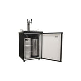 EdgeStar Sixth-Barrel Keg Black Digital Kegerator