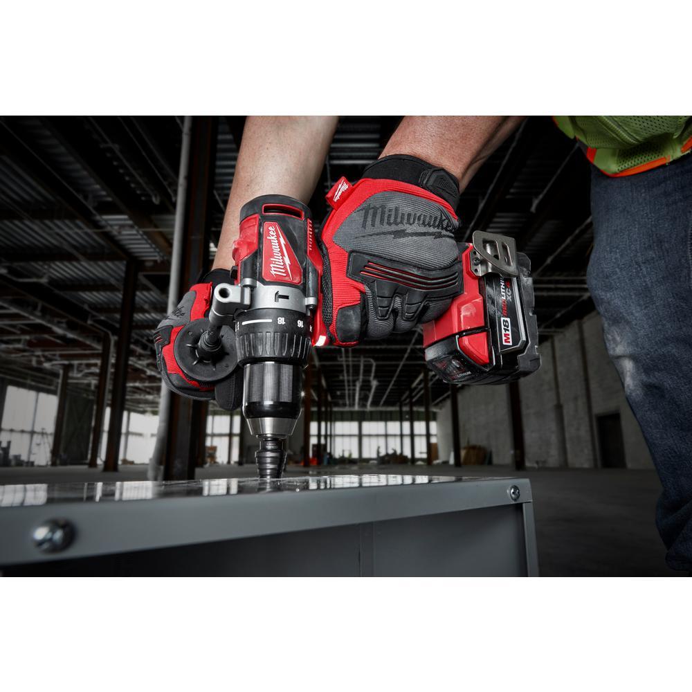 M18 18-Volt Lithium-Ion Brushless Cordless Hammer Drill/Impact/Jig Saw Combo Kit (3-Tool) with 4-Batteries - Super Arbor
