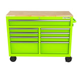 Kobalt 46.1-in L x 37.2-in H 9-Drawers Rolling Green Wood Work Bench