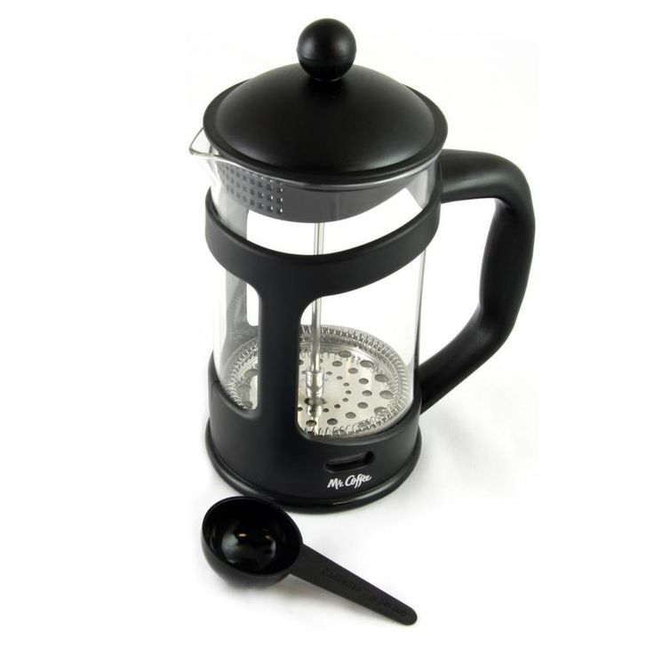 Mr. Coffee Brivio 3-Cup Black Residential French Press