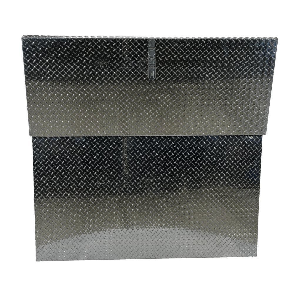 36 in. x 60 in. Aluminum Portable Fold Down Tool Box - Super Arbor