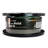 250 ft. 12-3 Black, White and Green Cabled Solid THHN Cable - Super Arbor