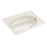 Windward 5 ft. Left-Hand Drain with Three-Sided Integral Tile Flange Acrylic Bathtub in White - Super Arbor