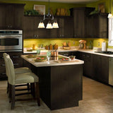 Home Decorators Collection Newport 27 in. W x 12 in. D x 18 in. H Assembled Plywood Wall Bridge Kitchen Cabinet in Manganite with Soft Close