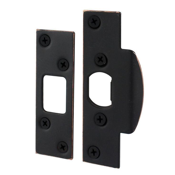 Satin Nickel Security Strike Kit