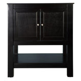 Gazette 30 in. W Bath Vanity Cabinet Only in White - Super Arbor