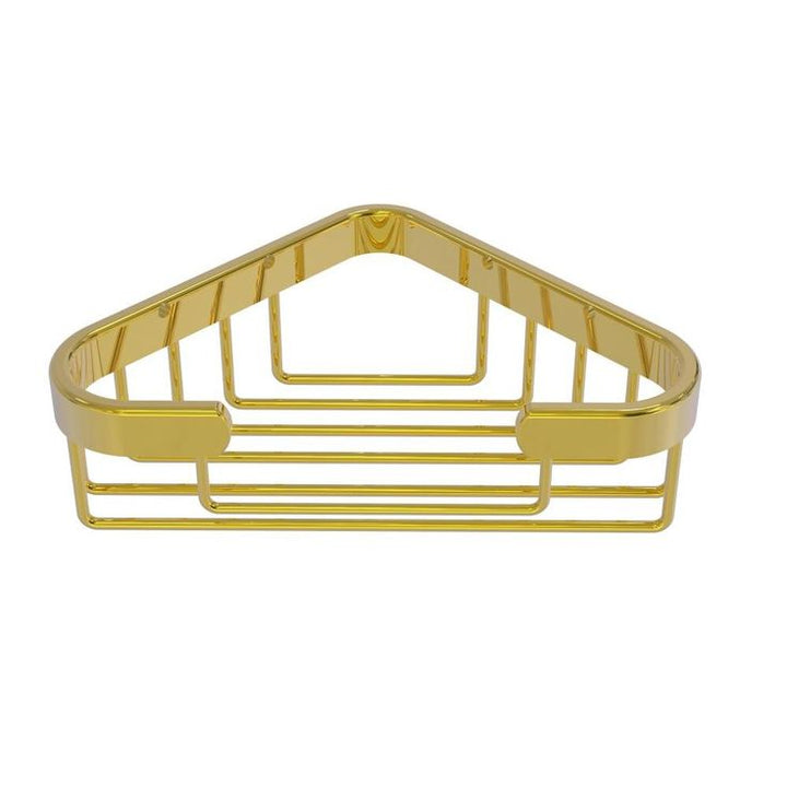 Allied Brass 1.3-in H Screw Mount Solid Brass Polished Brass Hanging Shower Caddy