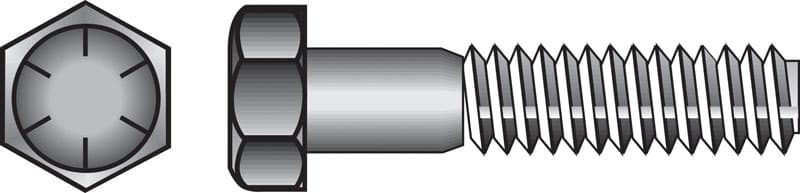 Hillman 5/8 in. Diameter x 5 in. Length Grade 8 Heat-Treated Steel Hex Head Cap Screws, Coarse Thread (25-Pack)