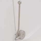 Rampart 5 ft. Walk-in Whirlpool Bathtub with 4 in. Tile Easy Up Adhesive Wall Surround in White - Super Arbor