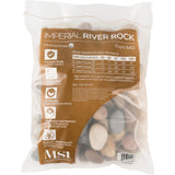 MSI Imperial Beach 0.5 cu. ft. 3 cm to 5 cm River Rock approx. 40 lbs. Bag (42 Bags / 24 cu. Ft. Pallet)