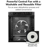 Sedona Express 11-Tray Black Food Dehydrator with Built-In Timer