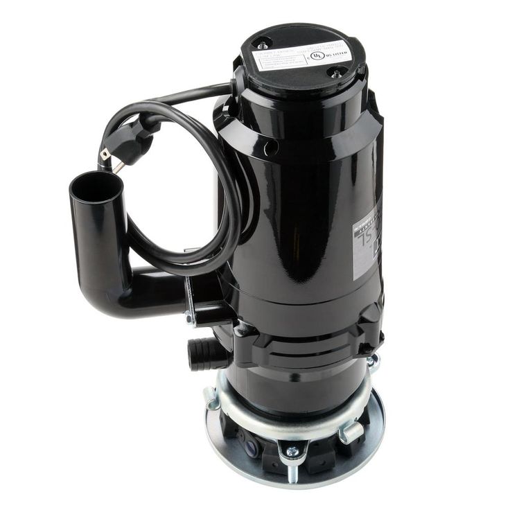 Everbilt 3/4 HP Slim Continuous Feed Garbage Disposal with Stainless Steel Sink Flange and Attached Power Cord