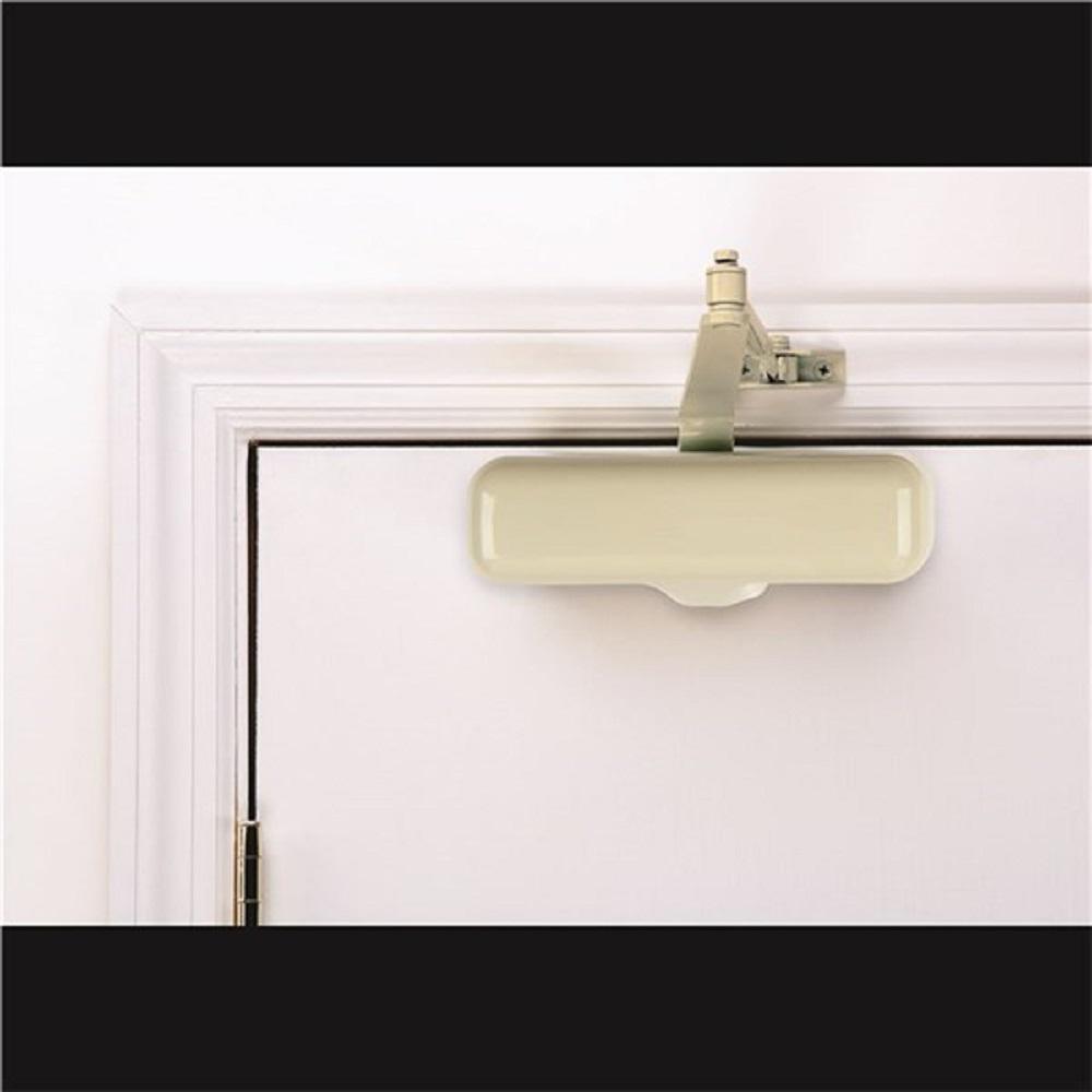 Heavy-Duty Ivory Residential Door Closer - Super Arbor