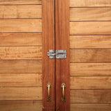 2-1/2 in. Zinc-Plated Barrel Bolt - Super Arbor