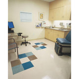 Armstrong Imperial Texture VCT 12 in. x 12 in. Mint Cream Standard Excelon Commercial Vinyl Tile (45 sq. ft. / case) - Super Arbor
