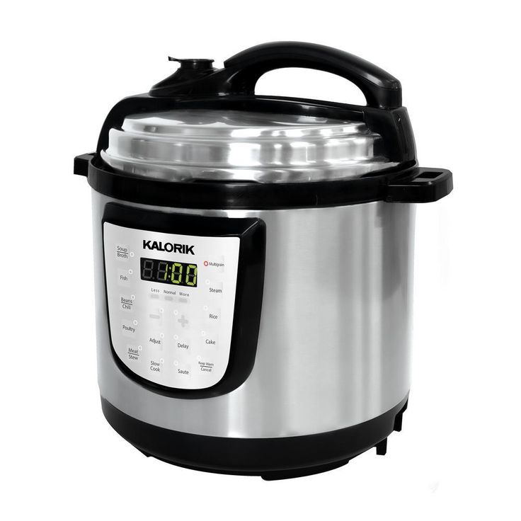 6 qt. Stainless Steel Digital Electric Pressure Cooker