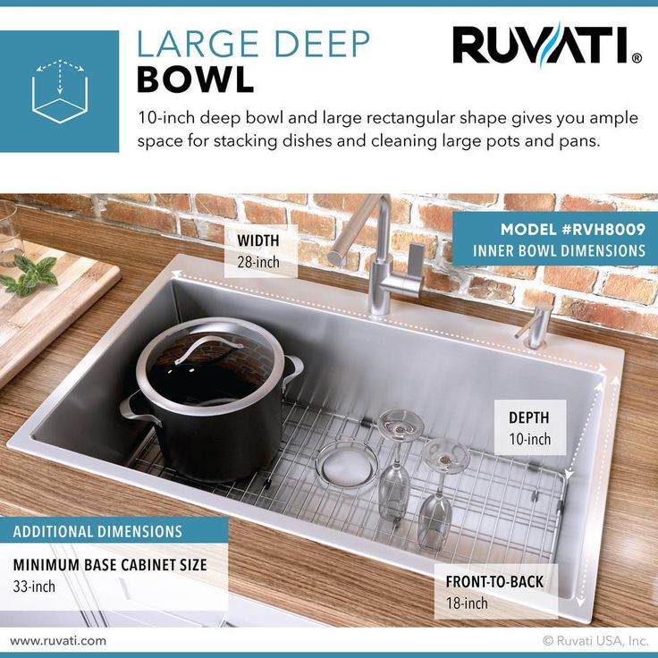 30 x 22 in. Drop-In Tight Radius Topmount 16-Gauge Stainless Steel Kitchen Sink Single Bowl