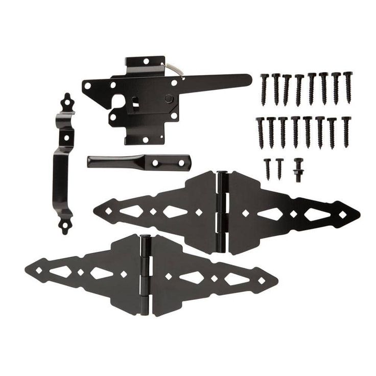Everbilt Black Post Latch