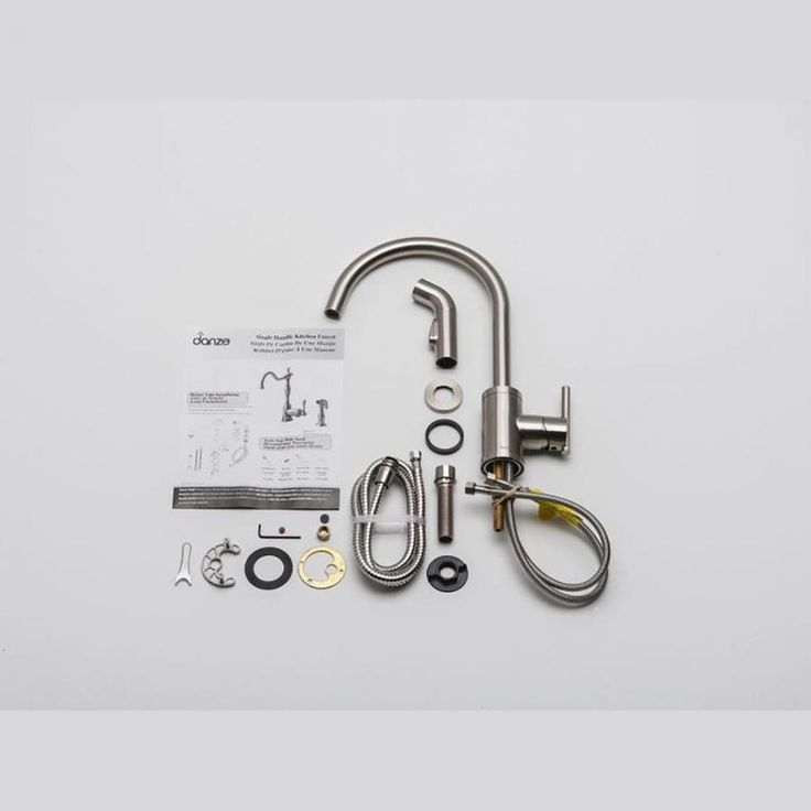Danze Danze Parma; Chrome 1-Handle Deck-Mount High-Arc Handle Kitchen Faucet