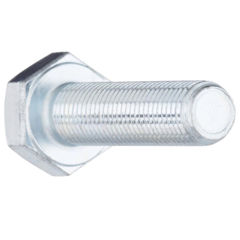 M10-1.25 x 40 mm Class 8.8 Zinc Plated Hex Bolt - Super Arbor