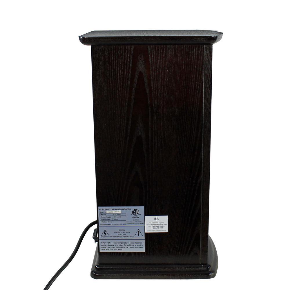 LifePro 3 1500-Watt Element Electric Infrared Quartz Tower Space Heater (Pair) - Super Arbor
