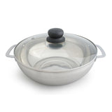 1650-Watts 8 in. Single Burner Induction Cooker (Gold/Black) with 3.5L Induction Ready Pot w/ Glass Lid