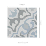 MSI Blume Encaustic 8 in. x 8 in. Matte Porcelain Floor and Wall Tile (5.33 sq. ft. / case)