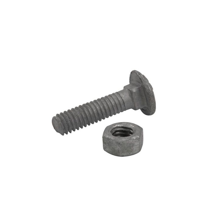 Everbilt 5/16 in. x 1-1/4 in. Galvanized Steel Carriage Bolt (20-Pack)