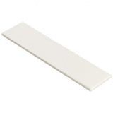 Midland Vanilla 3 in. x 12 in. Glazed Ceramic Subway Tile Sample