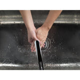 Peerless Choice Chrome 1-Handle Deck-Mount Low-Arc Handle Kitchen Faucet