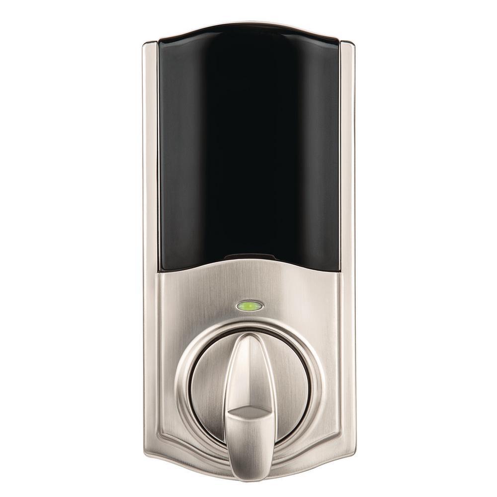Convert Smart Lock Satin Nickel Conversion Kit featuring Z-Wave Technology - Super Arbor