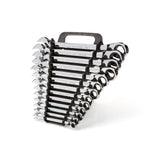 1/4 in. to 1 in. Reversible Ratcheting Combination Wrench Set Keeper (13-Piece) - Super Arbor