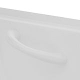Builder's Choice 53 in. Left Drain Quick Fill Walk-In Soaking Bath Tub in White - Super Arbor