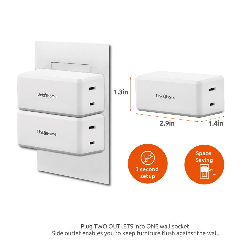 Wireless Indoor Remote Control Outlet Switch with 1 RCV and 1 Remote - Super Arbor