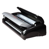 Black Food Vacuum Sealer with Bag Cutter