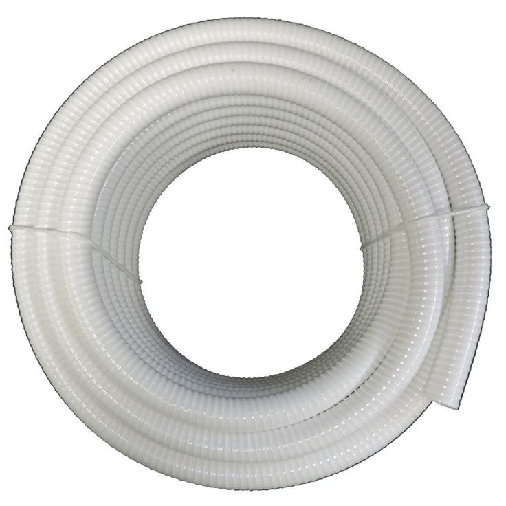 1/2 in. x 50 ft. PVC Schedule 40 White Ultra Flexible Pipe